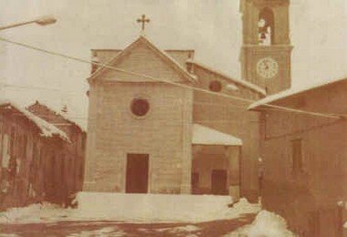 Chiesa parrocchiale nel 1950