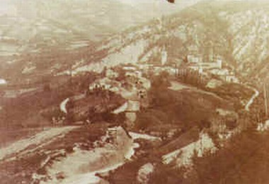 Veduta di Prasco del 1900
